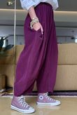 Made in Italy Cooper Needlecord Sia Pant Beetroot